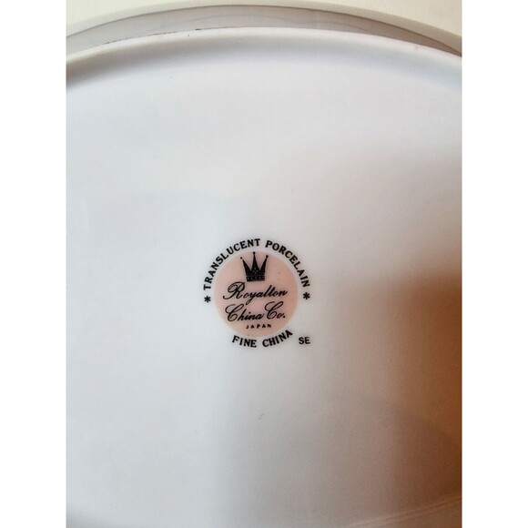 Royalton China Japan Island Gold 10.5” Vegetable Dish – NOS Boxed - Picture 5 of 11